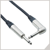 Instrument cables - Ø 6,3 mm jack - Ø 6,3 mm jack 90°
